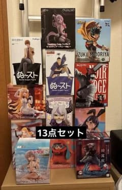 最新 プライズ フィギュア まとめ売り 12点セット ＋ ずんだもん 最新 プライズ フィギュア まとめ売り 12点セット ＋ ずんだもん