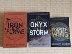 Fourth Wing & Iron Flame & Onyx Storm