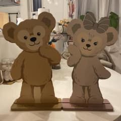 ダッフィー シェリーメイ ウッドボード ディズニー30周年 限定 - メルカリ