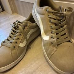 【美品】VANS スニーカー ベージュ　使用回数3回程のサムネイル