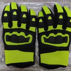 ワークマン　バイクグローブ　メッシュグローブ　Lサイズのサムネイル