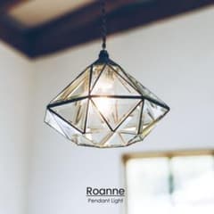 【超美品】Roanne ペンダントライト ダイヤモンド型のサムネイル