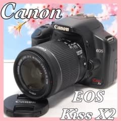 STMレンズ付✨Canon EOS Kiss X2✨標準レンズセット スマホ転送 - メルカリ