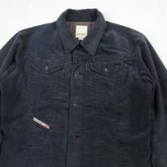 DIESEL　ディーゼル　Gジャンタイプ　コーデュロイジャケット　ネイビー系　M