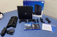 PS4 Pro ジェットブラック 1TB CUH-7100BB01のサムネイル