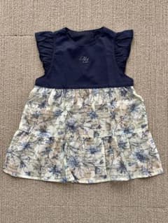 mon chéri BeBe フラワープリントドレススタイのサムネイル