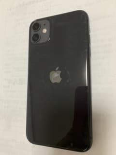 iPhone11 64GB ブラック　美品　値下げしましたのサムネイル