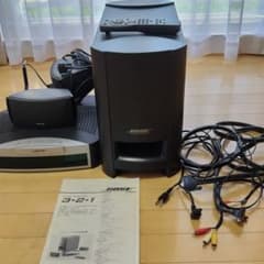 BOSE 3 2 1 ホームシアターシステム ジャンク品　スピーカー、ウーハー付のサムネイル