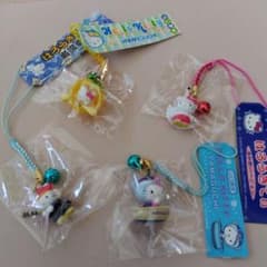 サンリオハローキティ根付け クリスマス限定 4種類セット レア 希少レア ハローキティ 根付け 日本限定 クリスマスシリーズ