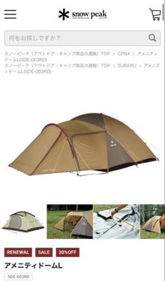NaCl ‼︎ peak アメニティドームテントＬ　ポールセット NaCl 様専用‼︎ snowpeak アメニティドームテントL ポール