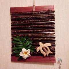 ひまわり様専用★★フラハワイ★★壁飾り２個セット♪のサムネイル