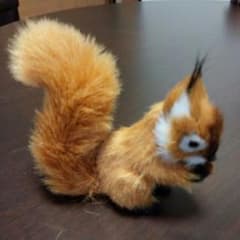 リス　置物のサムネイル