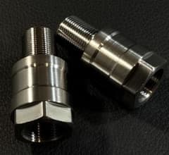 オーリンズ 64チタン製 延長アダプター 25mm ゼファー1100 m104 オーリンズ 64チタン製 延長アダプター 25mm ゼファー1100 m104 - メルカリ