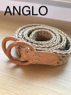 ANGLO LEATHER CRAFT  アングロレザー　メッシュベルト　ベルトのサムネイル