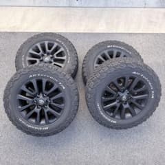 プラド150マットブラック ホイール18インチ KO2 265/65R18 4本 - メルカリ