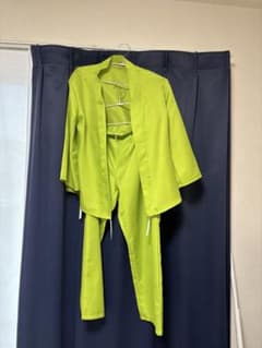 コスプレ忍者衣装 もえぎ色　大人Lサイズのサムネイル
