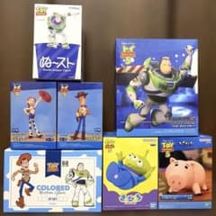 トイストーリー５　フィグリズムαバズ/ジェシー/ウッディ/エイリアン /ハム