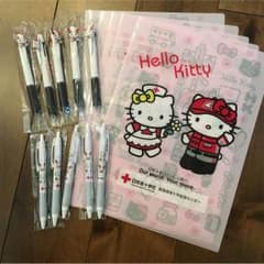 キティクリアファイル ボールペンセットのサムネイル