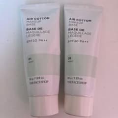 THE FACE SHOP AIR COTTON 01 MINT 2本セットのサムネイル