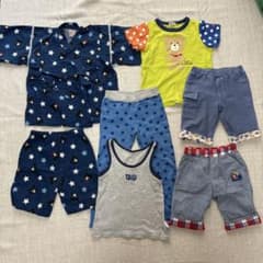 110 ミキハウス ホットビスケッツ ダブルB 男の子 まとめ売り 6点