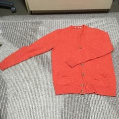スクール カーディガン M JK 制服 オレンジのサムネイル