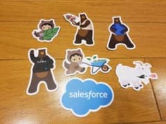 《非売品》Salesforce セールスフォース ステッカー 7点セットのサムネイル
