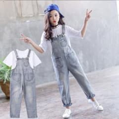 150cm☆オーバーオール　サロペットのサムネイル