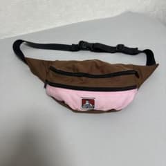 BEN DAVIS 벤데이비스 바디백 웨스트 파우치 브라운 핑크