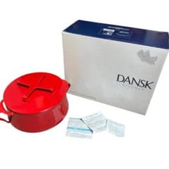 新品未使用　DANSK コベンスタイル 両手鍋 2QT 赤 箱付　18cm 新品未使用 DANSK コベンスタイル 両手鍋 2QT 赤 箱付 18cm - メルカリ