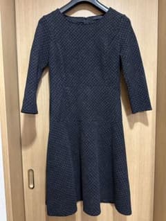 ANAYI ワンピース　グレー千鳥格子柄のサムネイル