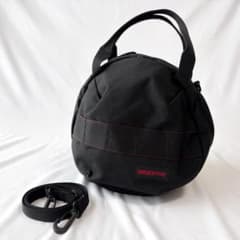 極美品 ブリーフィング BEAMS BOY別注 ヘルメットバッグ 2way 黒 