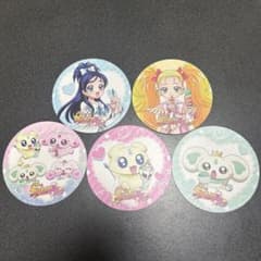 プリキュア キャラクター コースター 5枚セットのサムネイル