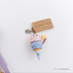 星のカービィ フロッキープリントポーチ ピンク 未使用品 チャーム