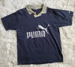 PUMA プーマ ポロシャツ ネイビー 150サイズ キッズのサムネイル