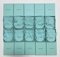 Tiffanyティファニー 空箱巾着 10セット - メルカリ