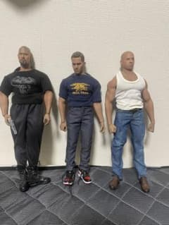ホットトイズ　ワイルド・スピード　フィギュアセット　1/6スケール ホットトイズ ワイルド・スピード フィギュアセット 1/6スケール