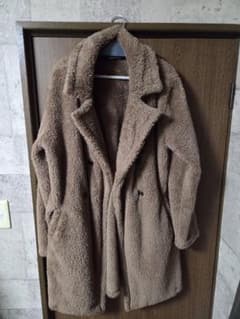 Cavar'iA ボアコート サイズ46 ブラウンのサムネイル