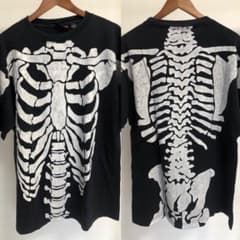 BONE SKULL VINTAGE T 셔츠 본 스컬 미스 피츠