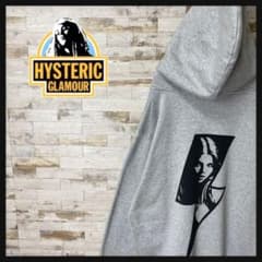 3540 U【美品】ヒステリックグラマー☆ヒスガール 稲妻ロゴ パーカー