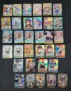 ヴァイスシュヴァルツ ホロライブ SR,RRR,HLP33枚 まとめ売り - メルカリ