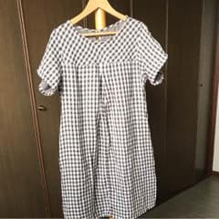じゃじゃまま様専用☆授乳ワンピース ☆ダブルガーゼのサムネイル