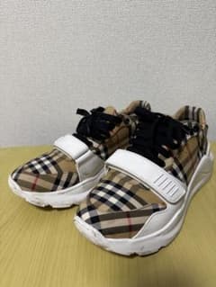 Burberry ヴィンテージチェック コットンスニーカー 8020281 - メルカリ