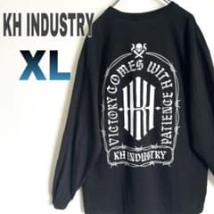 美品 KH INDUSTRY 萩原京平 バックプリント 長袖Tシャツ ロンT - メルカリ