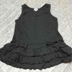 まゆゆ様専用 子供服 サイズ80 黒ワンピースのサムネイル
