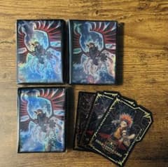 遊戯王 ブラックフェザードラゴン スリーブ70枚入り センターマーカー