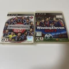 Winning Eleven 2014 & 2017 セット　PS3のサムネイル