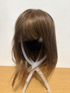 総手植え リネアストリア フルウィッグ ボブスタイル ミックスオレンジのサムネイル