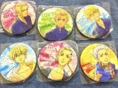 Tokyo Revengers Can Badge Set of 6