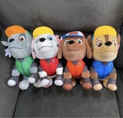 パウ・パトロール パウパトロール ビッグトラック ぬいぐるみ4体セット