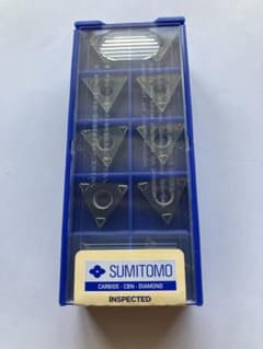 住友電工 超硬チップ TPMT160408N-LB AC8025P 10個未使用のサムネイル